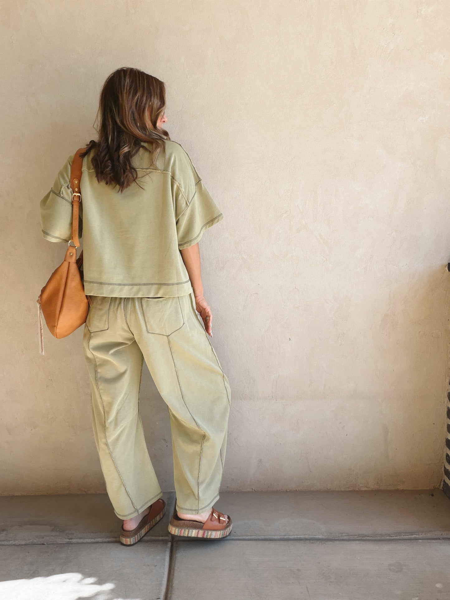 Clara Set in Olive