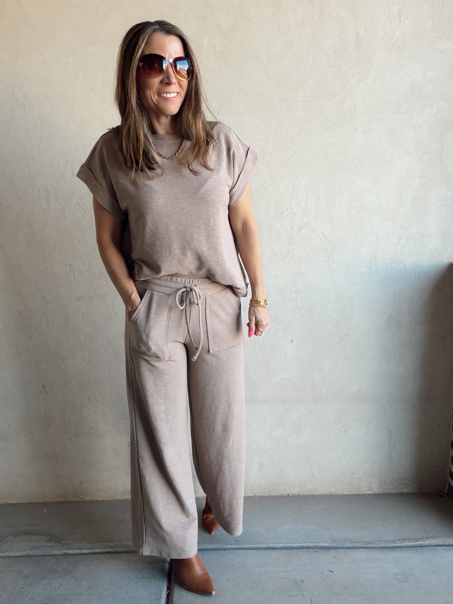 Vanessa Set in Olive