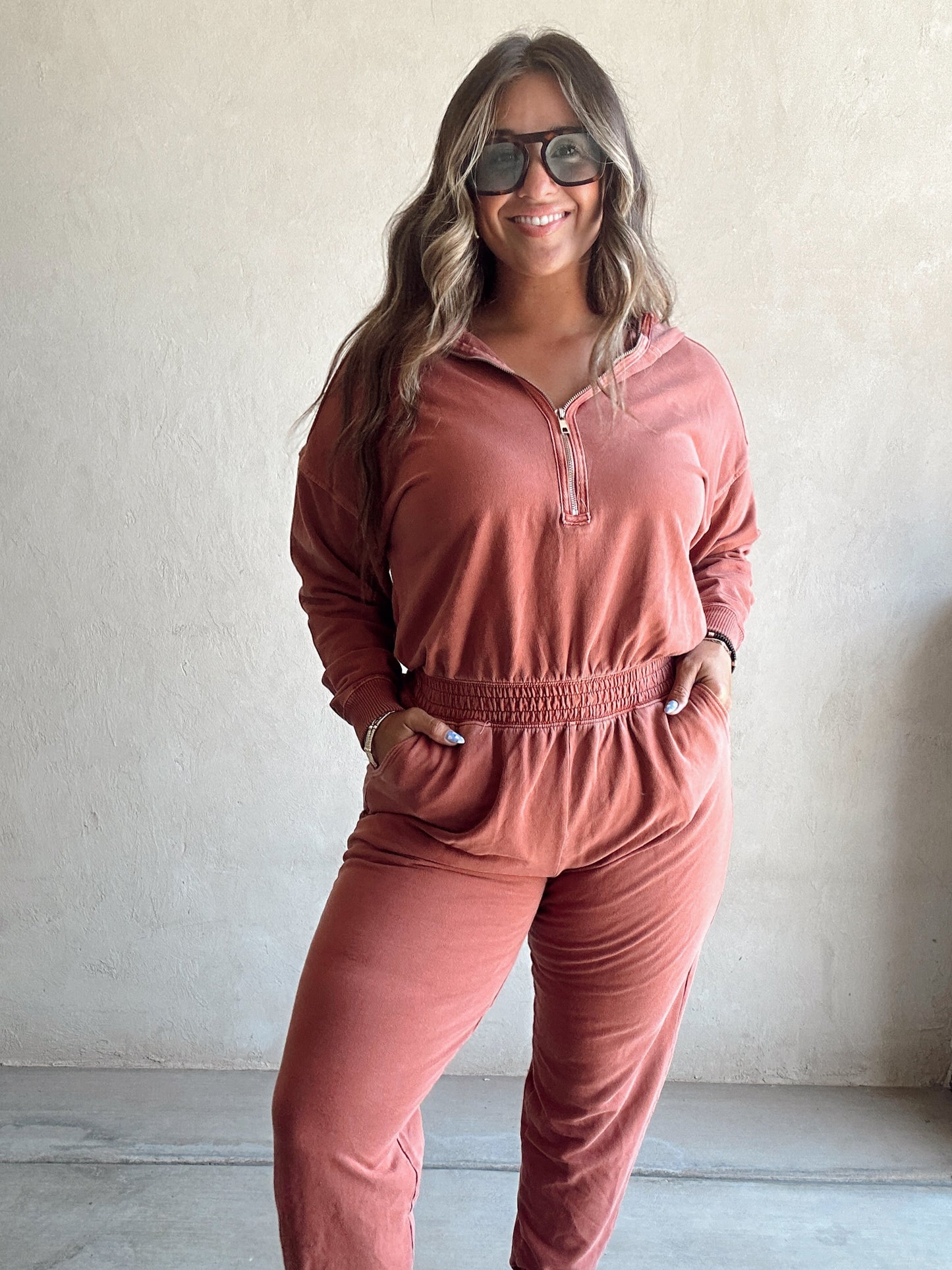 Jumpsuit of Your Dreams in Rust