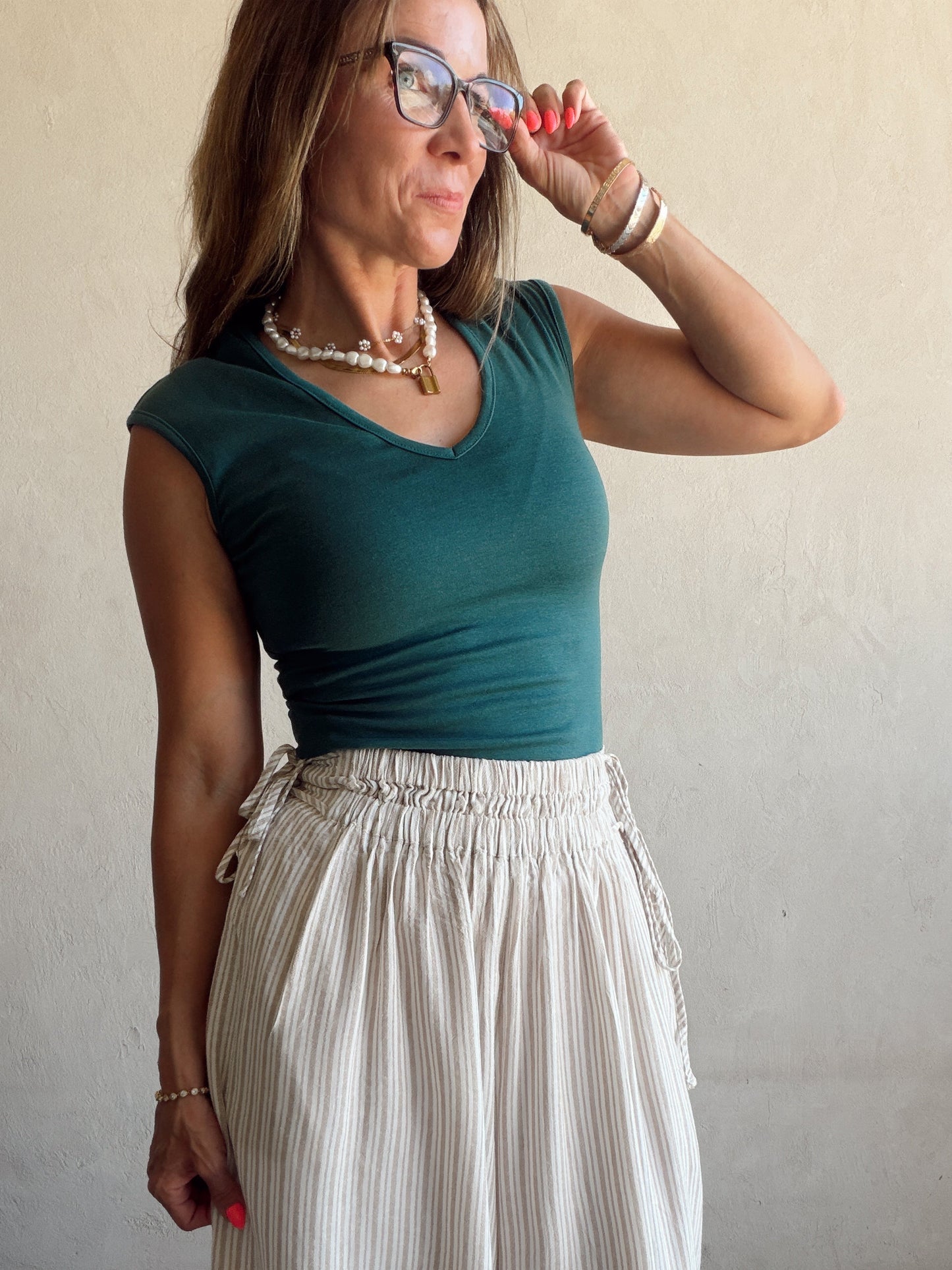 Tawni Top in Dark Teal