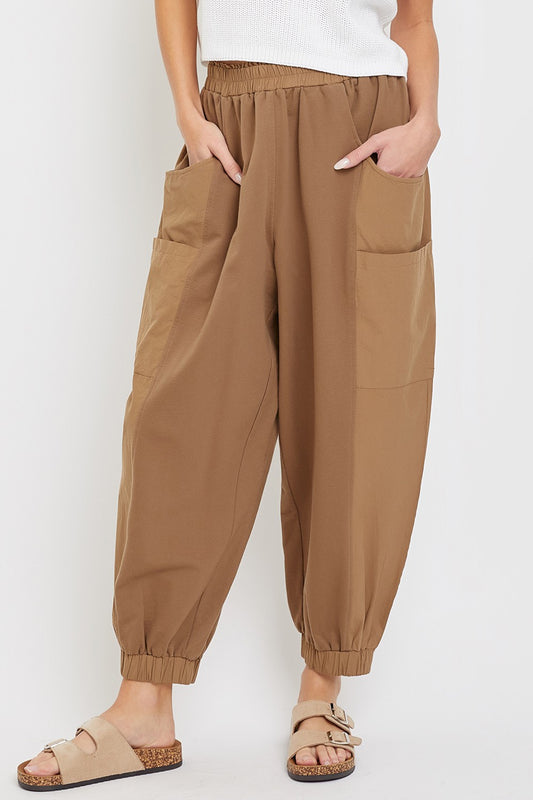 Harmes Jogger in Coffee