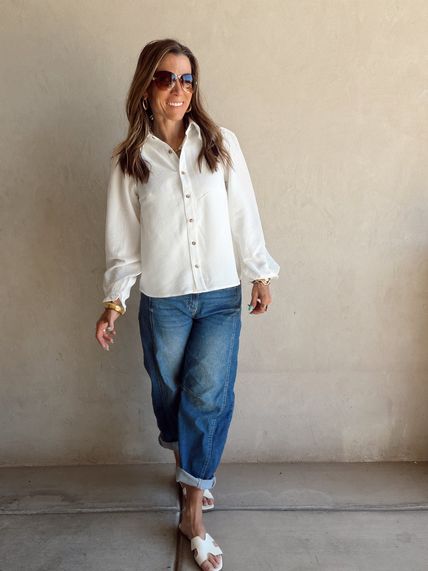 Amelia Top in White