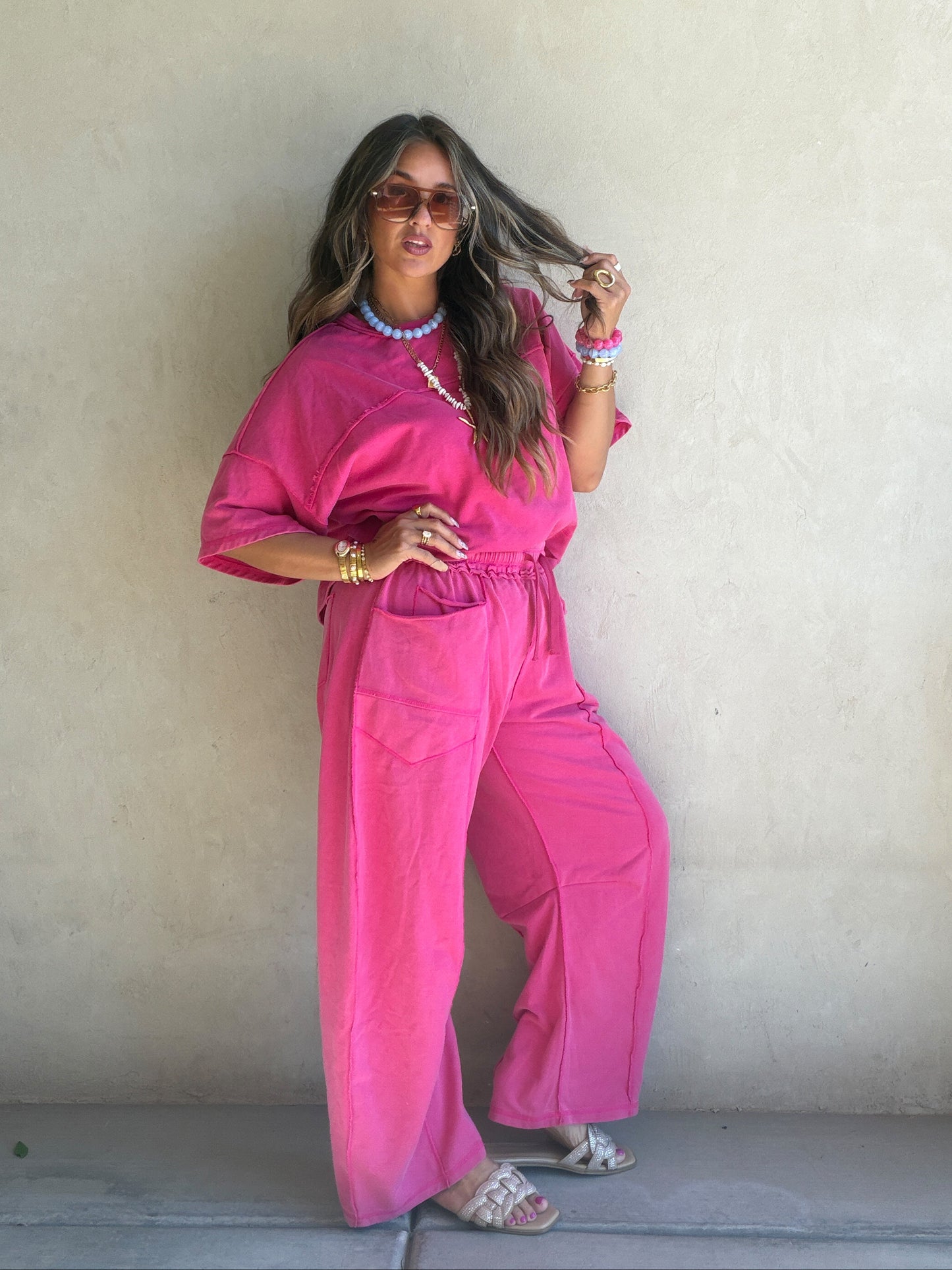 Clara Set in Pink