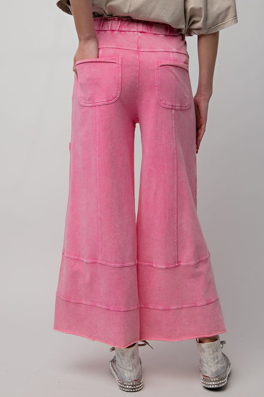 Feeling Good Palazzo Pants in Pink