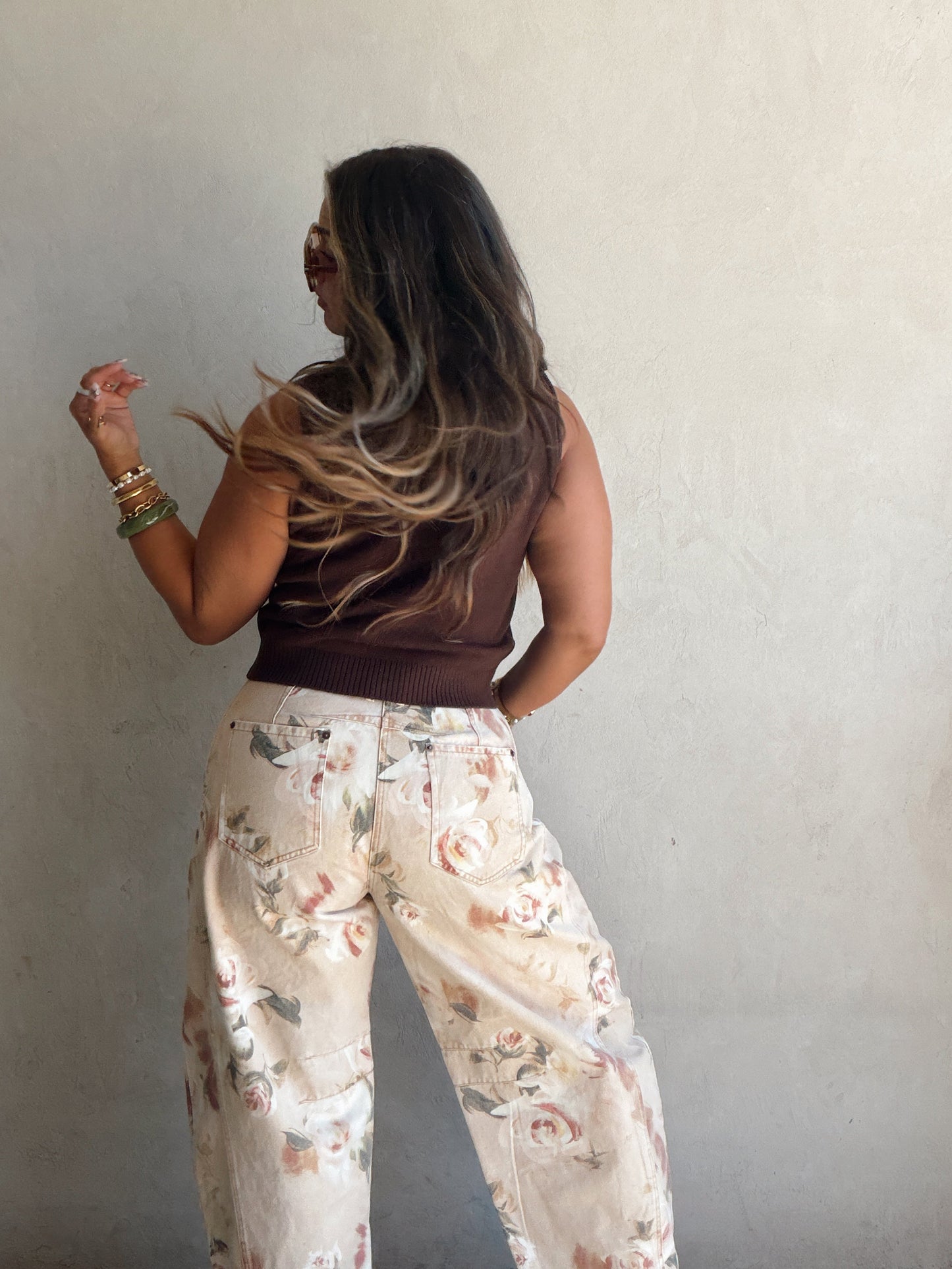 Amanda Vest in Chocolate Brown