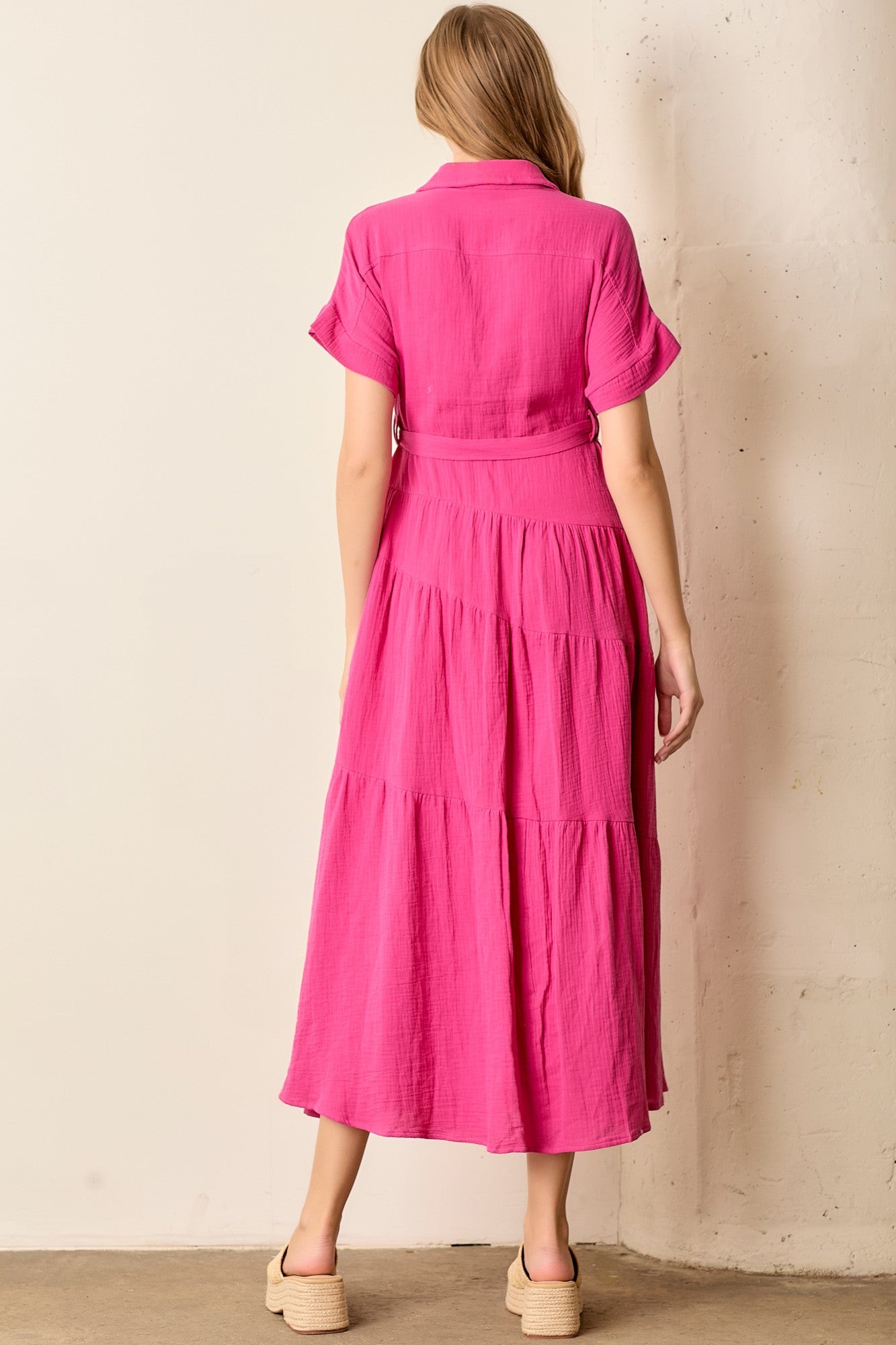 Hannah Dress in Pink