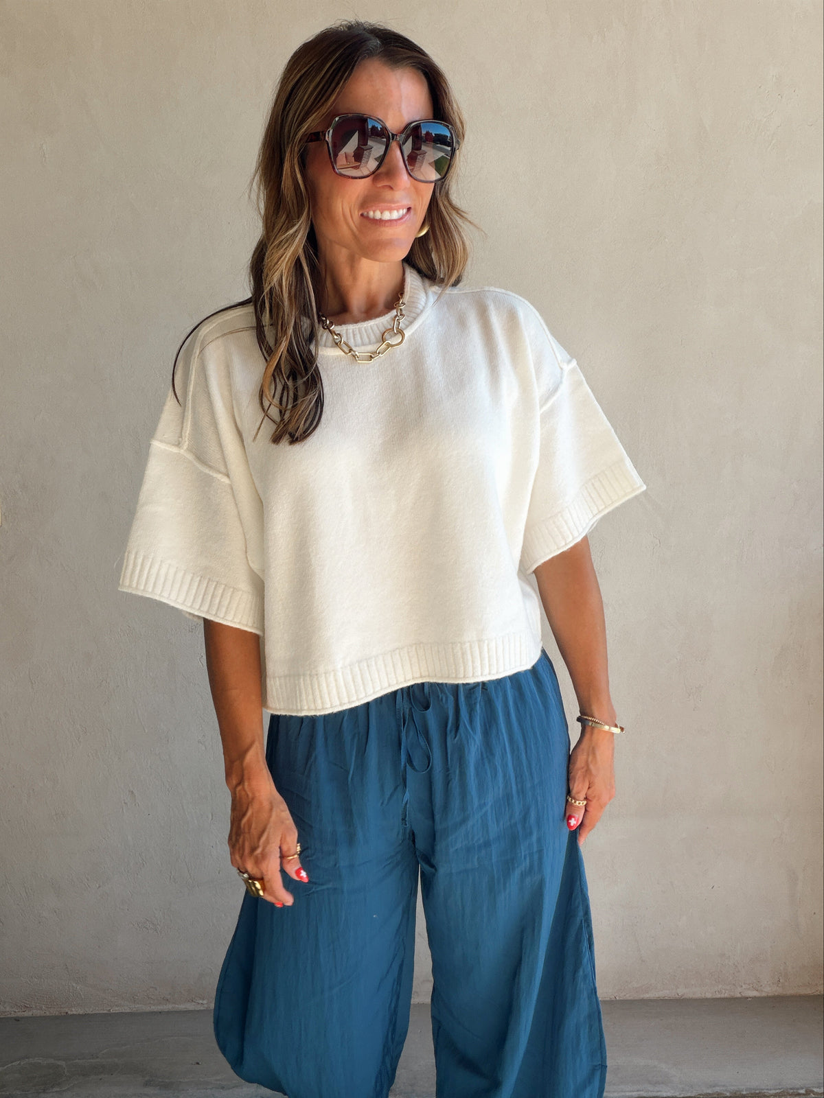 Ivy Sweater in Ivory