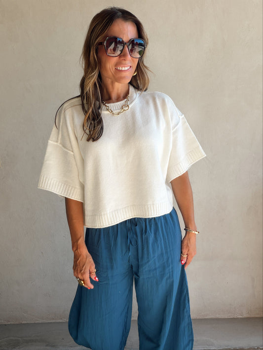 Ivy Sweater in Ivory