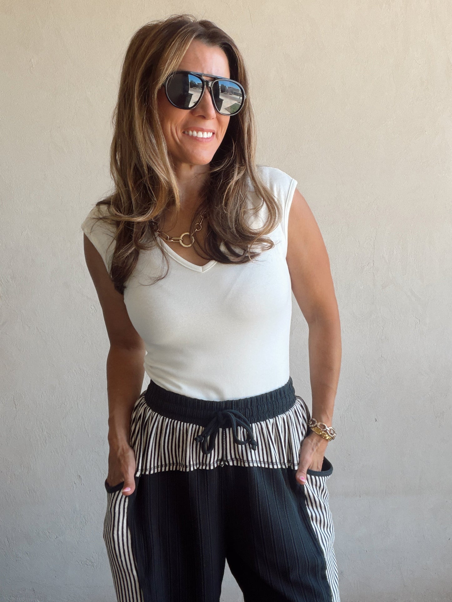 Leah Top in White