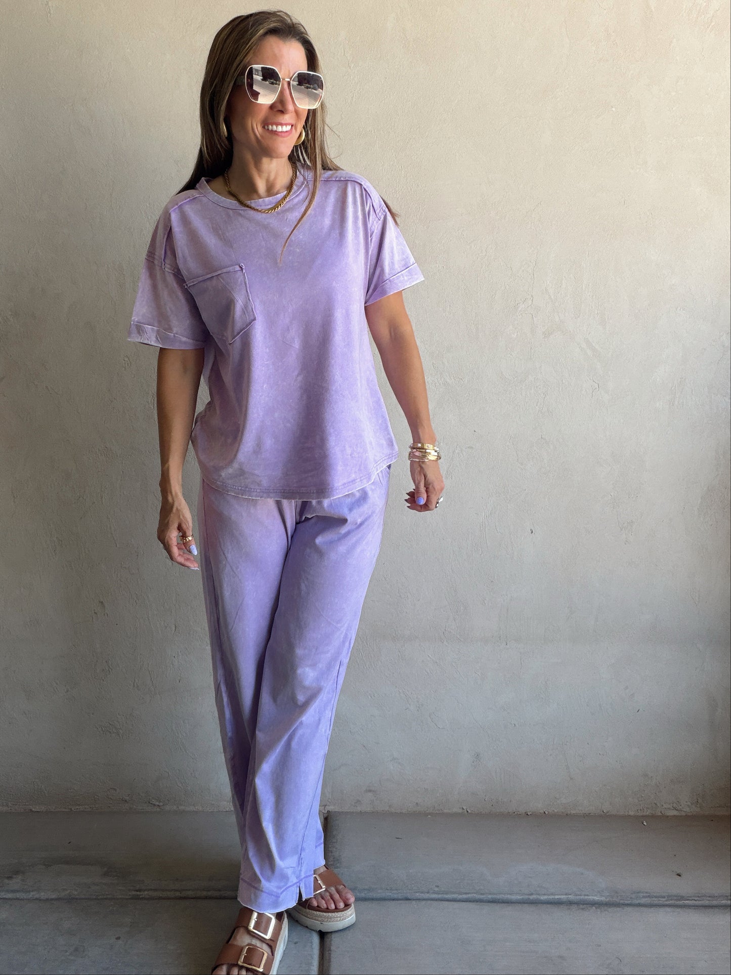 Isla Set in Lilac