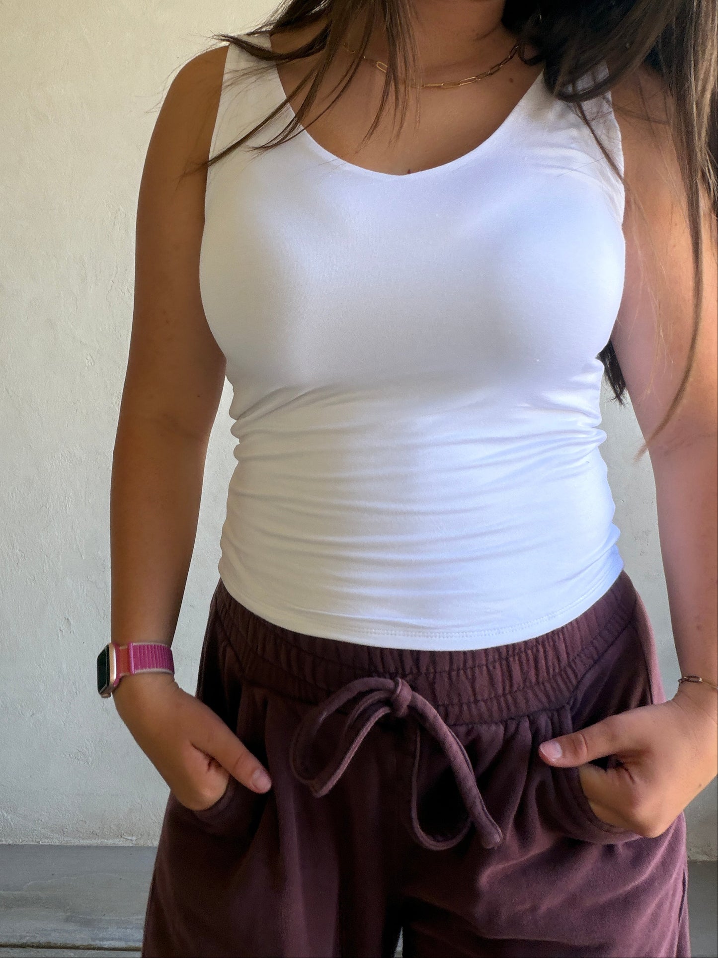 Barrel Sweatpants in Eggplant