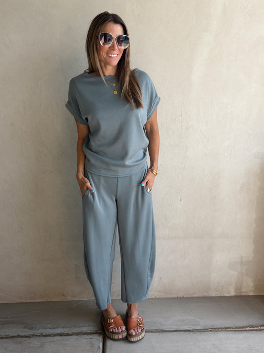 Keri Set in Ash Jade