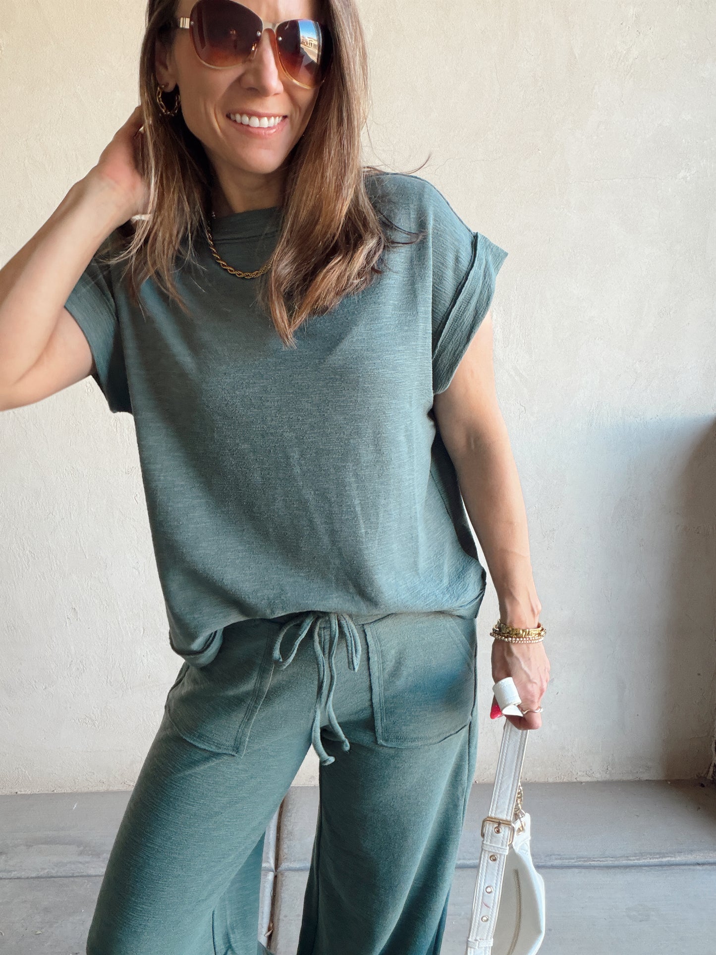 Vanessa Set in Olive