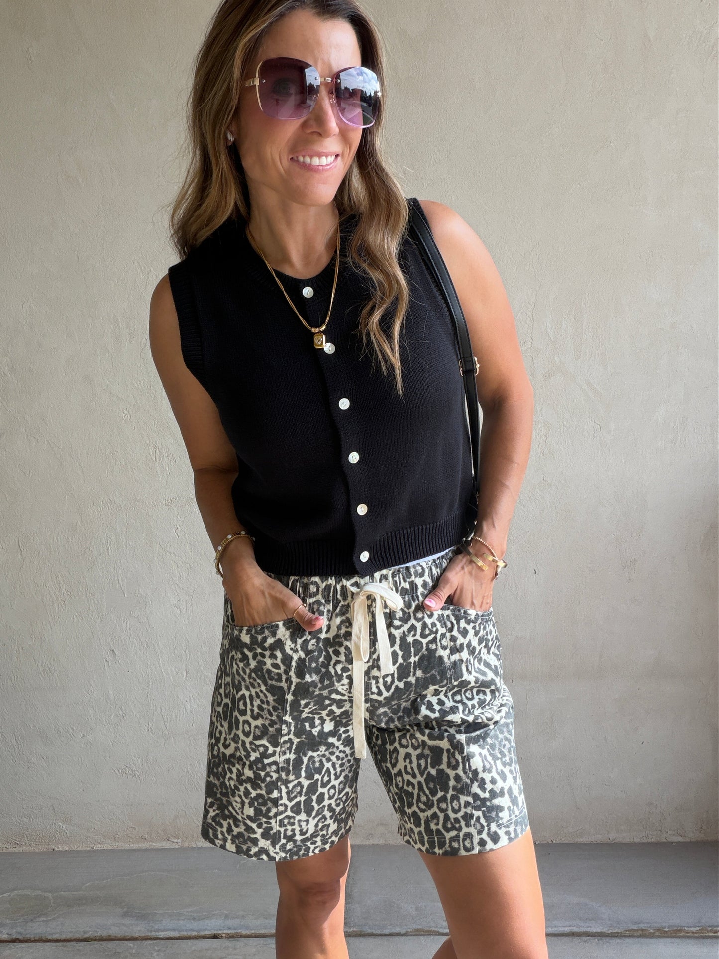 Elizabeth Tank in Black
