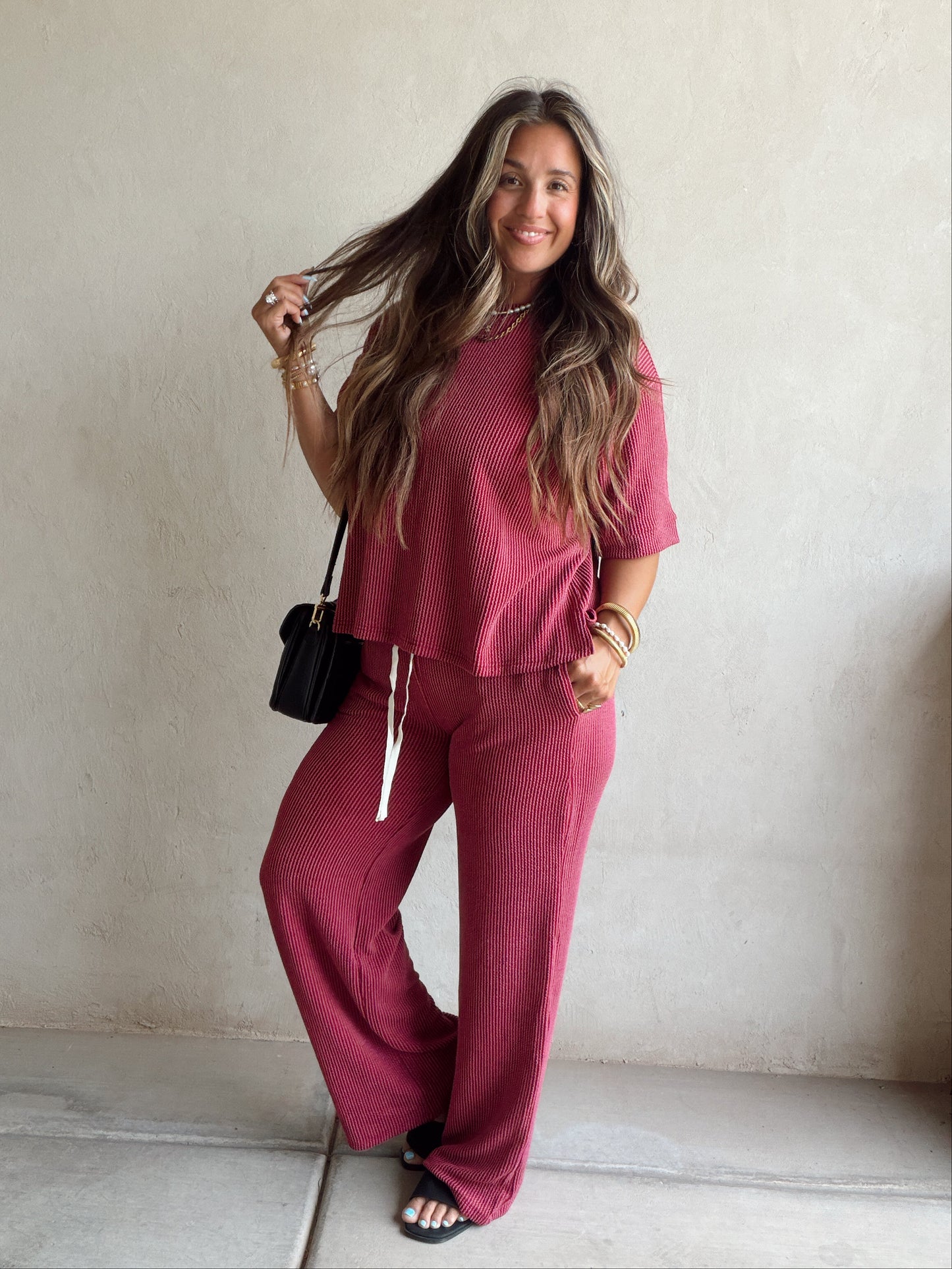 Ruby Set in Burgundy