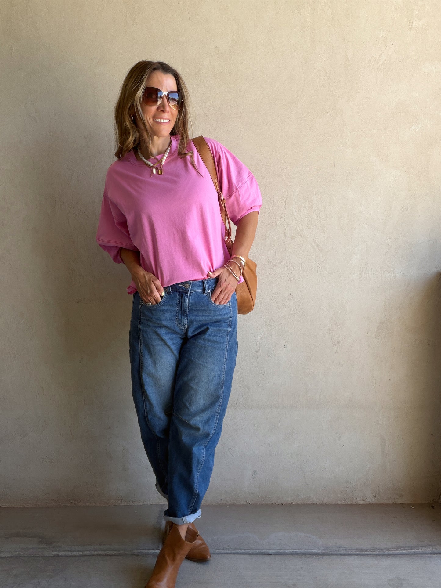 Jenelle Top in Pink