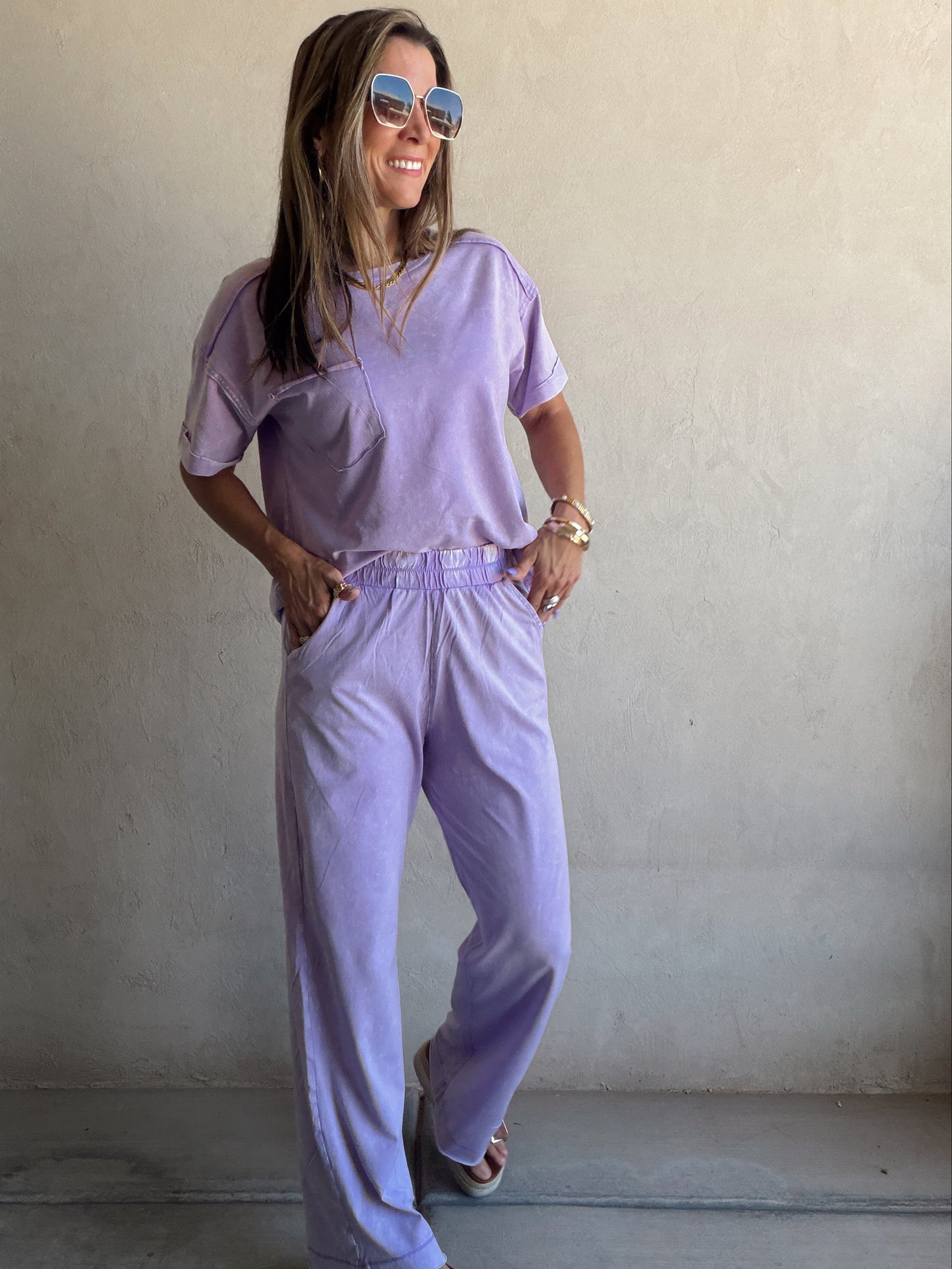 Isla Set in Lilac