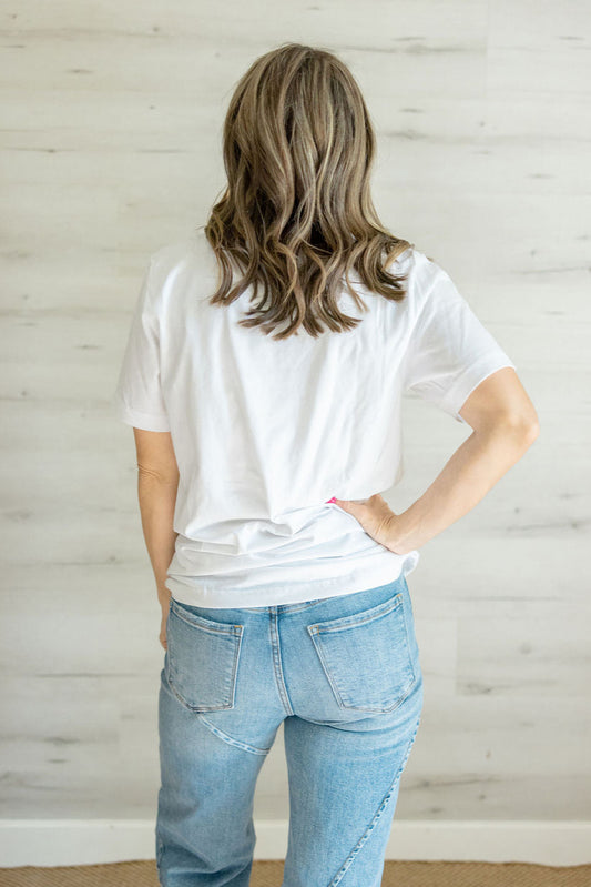 Beach Vibes Tee in White