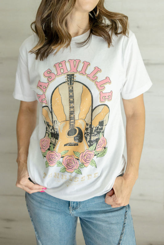 Nashville Tee in White