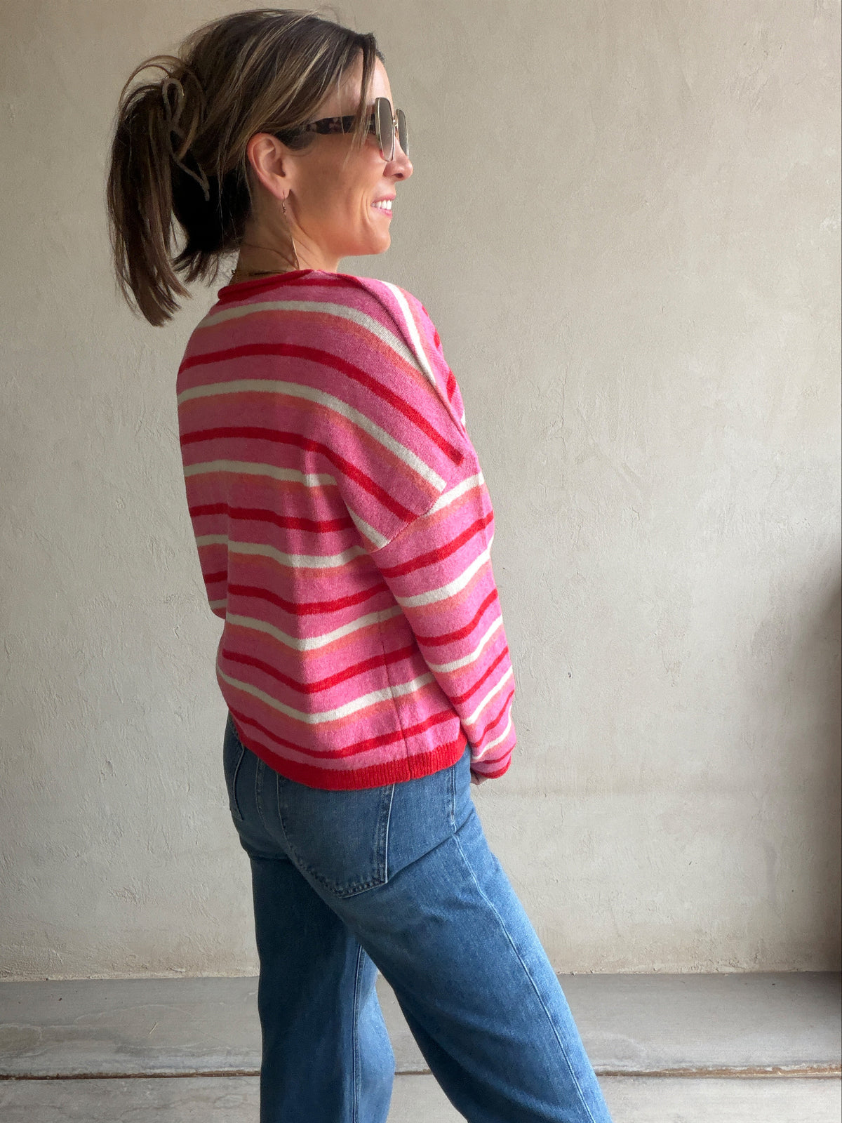 Bridget Cardigan in Pink