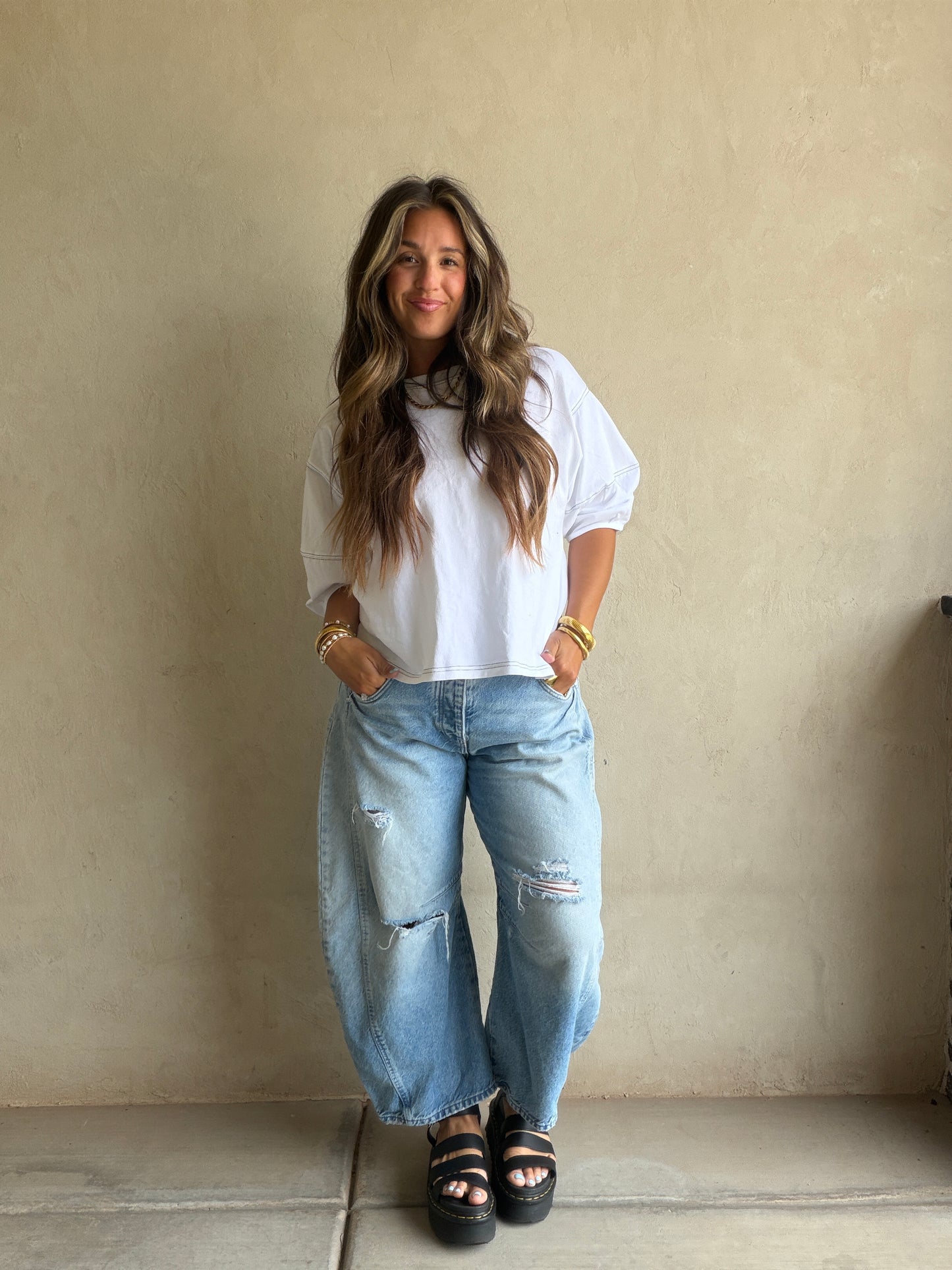 Jenelle Top in White