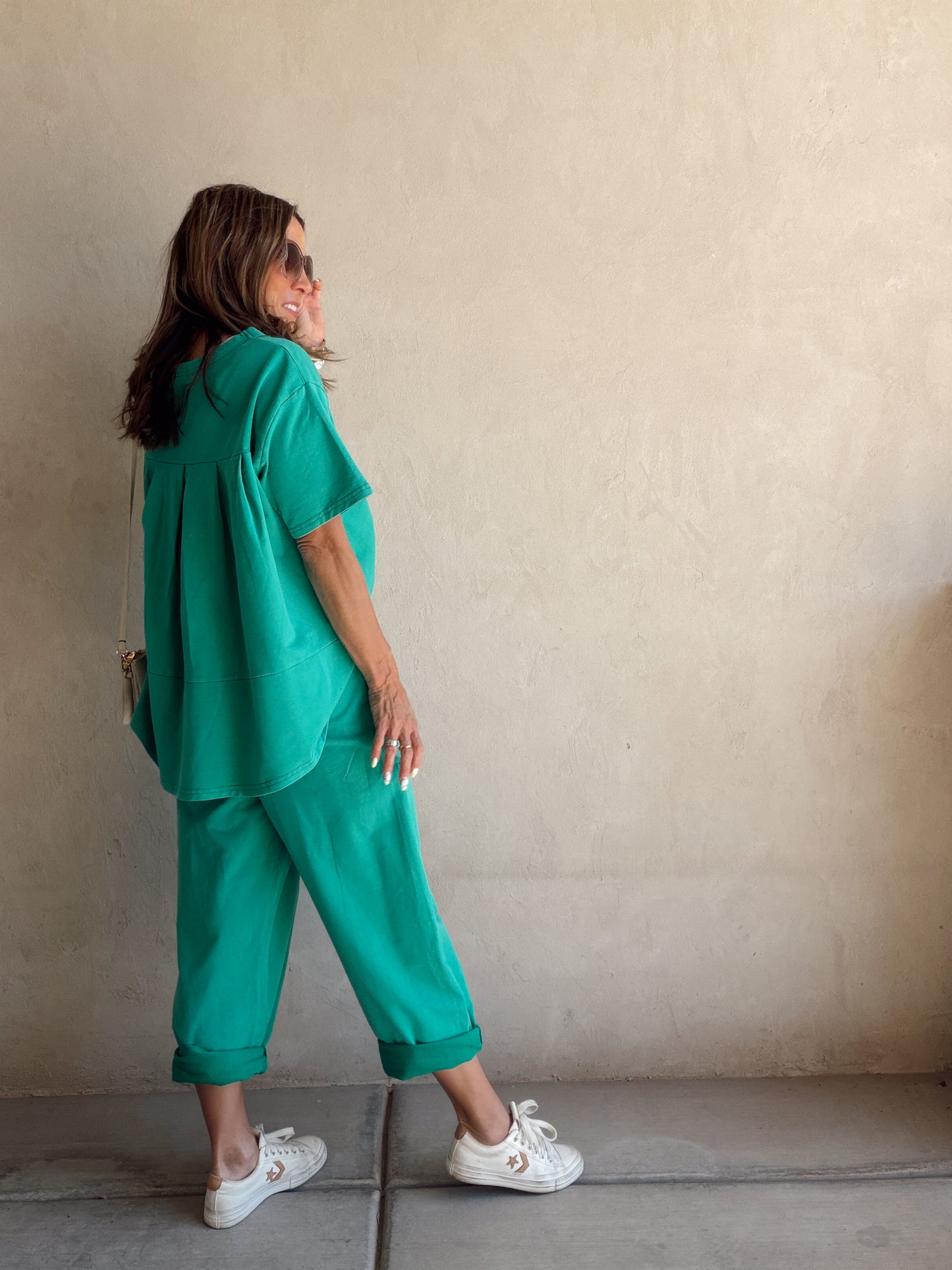 Kenna Set in Emerald