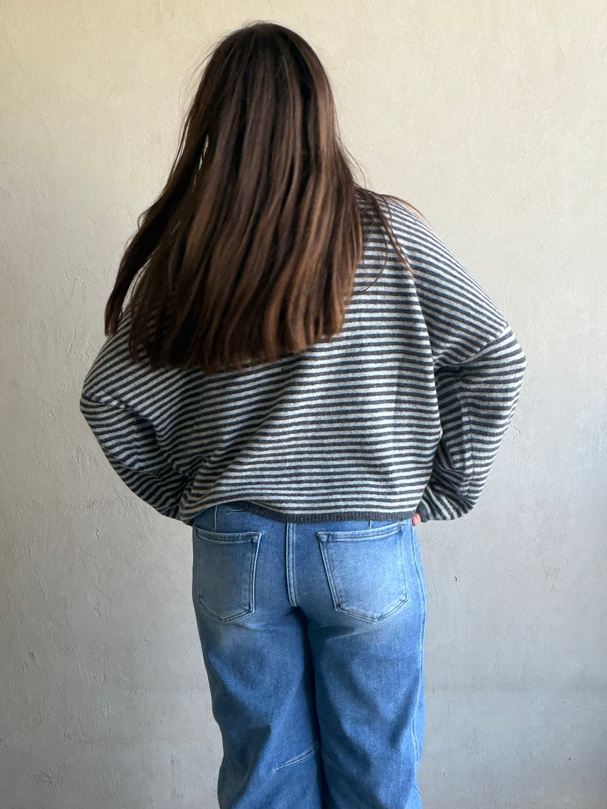 Bridget Cardigan in Charcoal