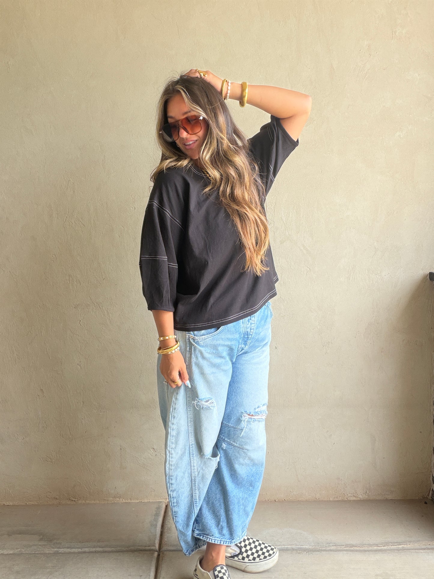 Jenelle Top in Black