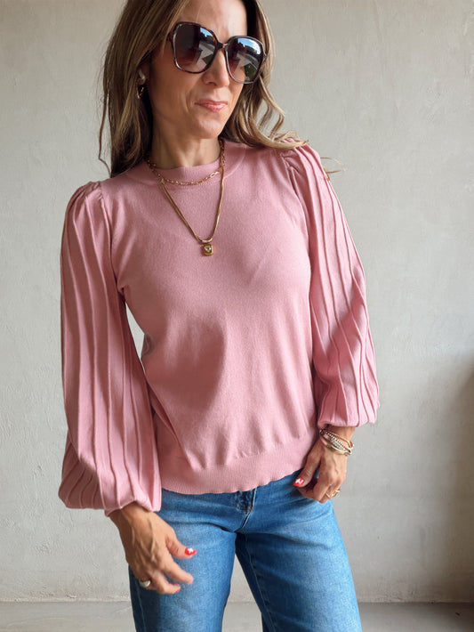Michelle Sweater in Mauve