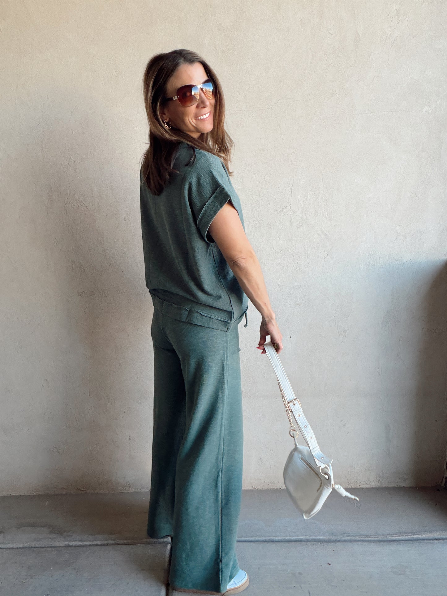 Vanessa Set in Olive