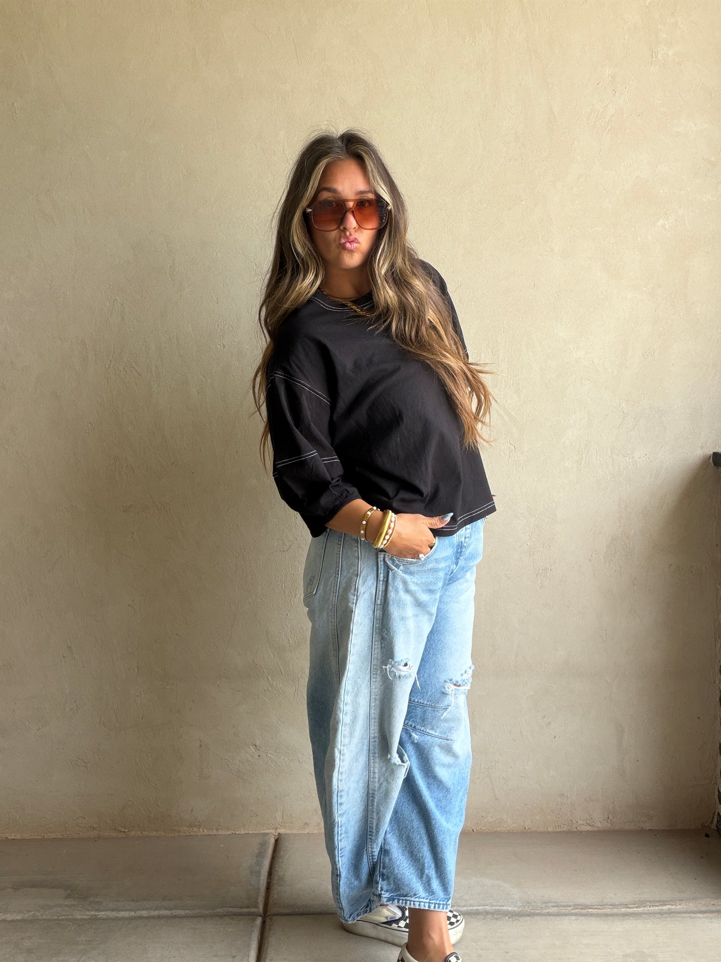 Jenelle Top in Black