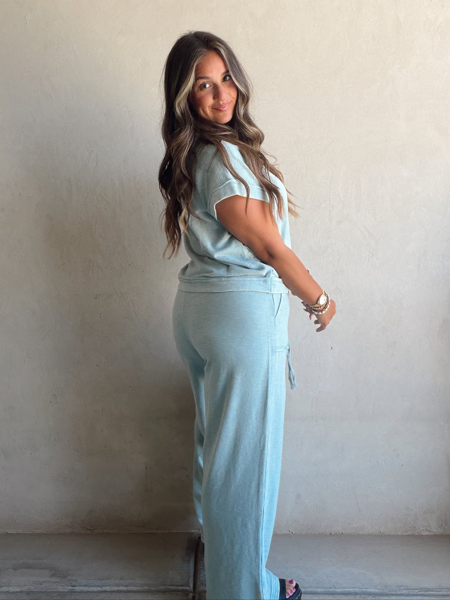 Vanessa Set in Seafoam