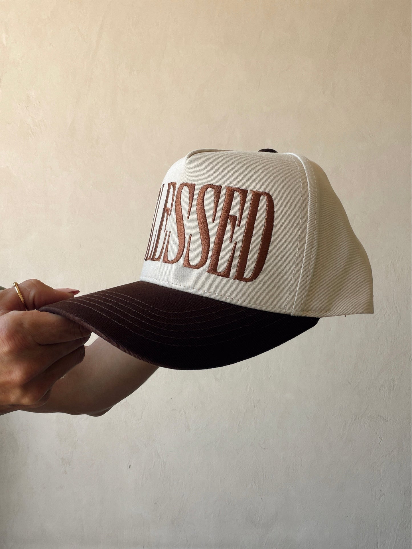 Blessed Hat in Brown