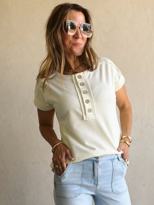 Kenna Henley in Cream