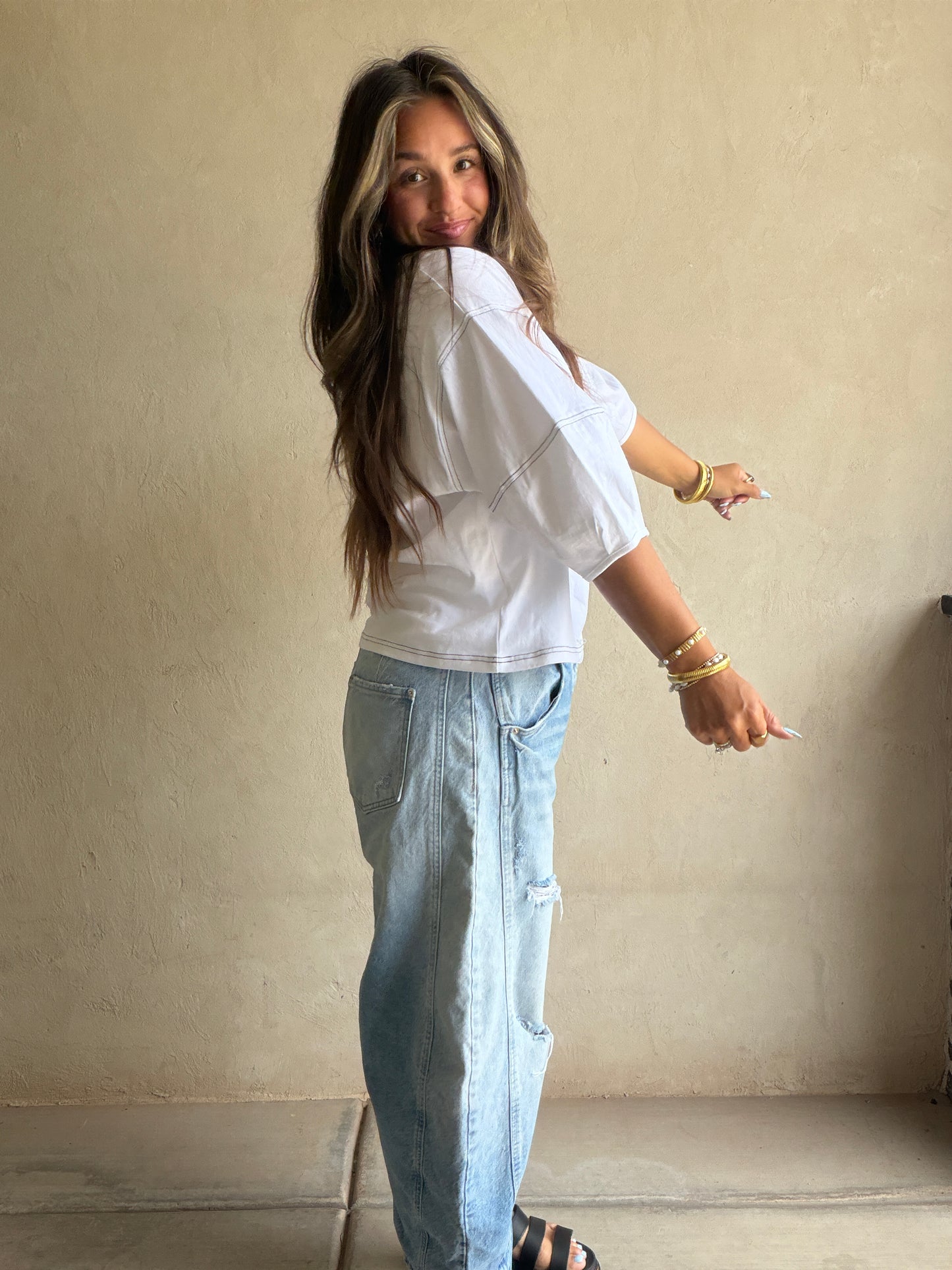 Jenelle Top in White