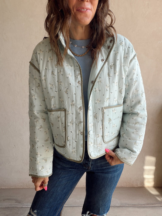 Sami Floral Button Up Jacket