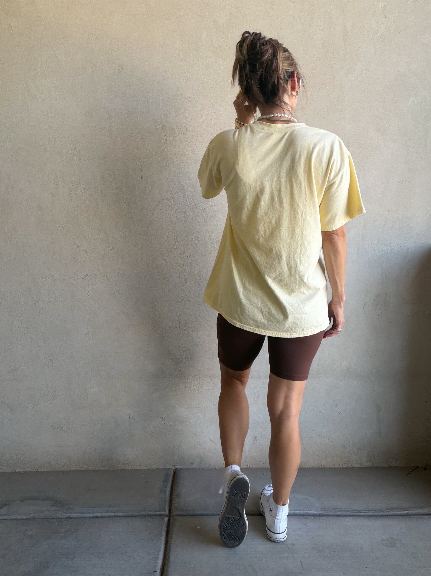 Hawaii Tee in Butter Yellow