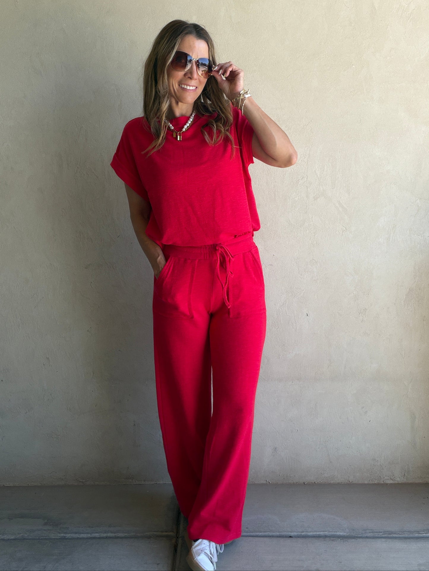 Vanessa Set in Red