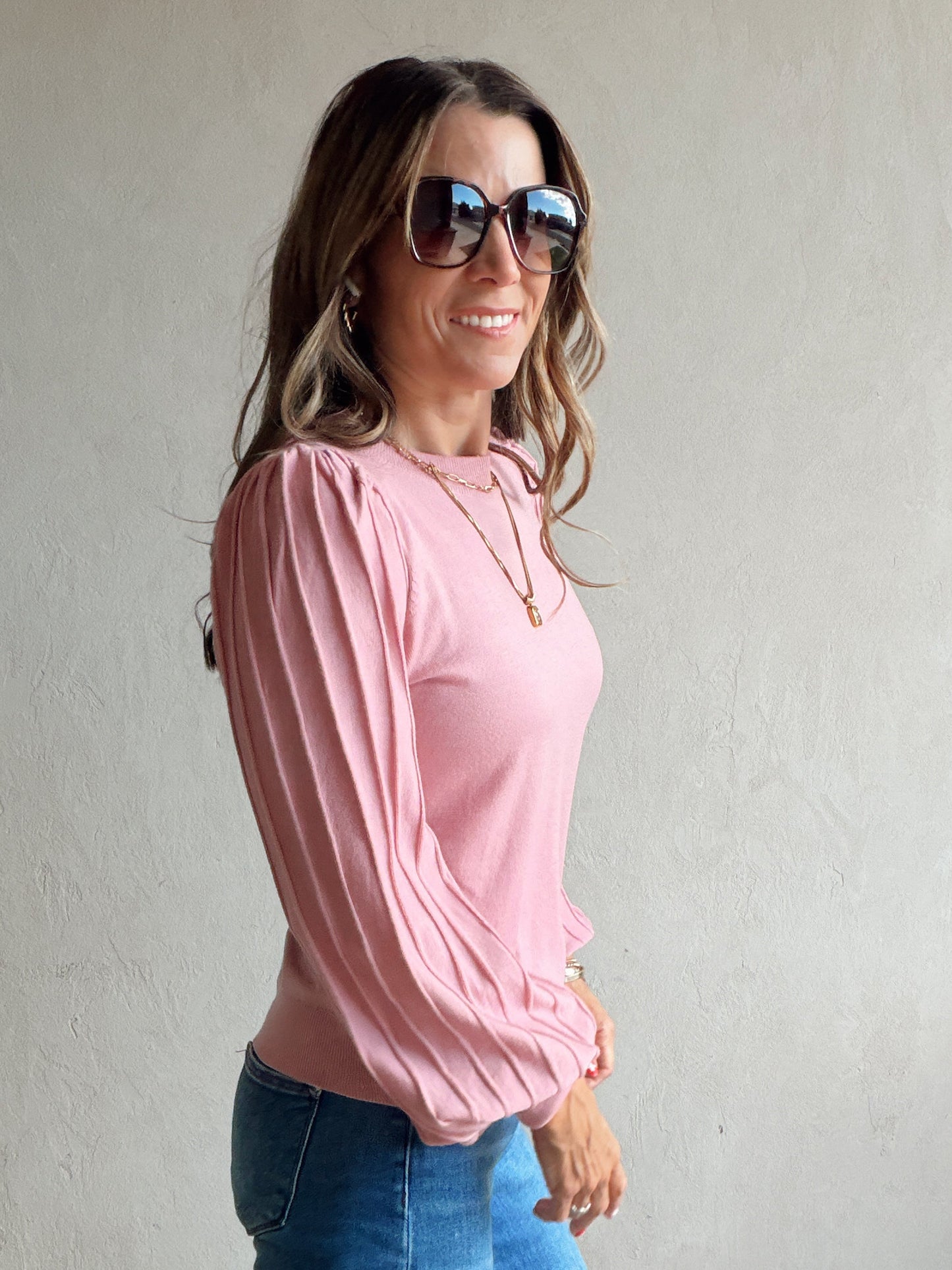 Michelle Sweater in Mauve
