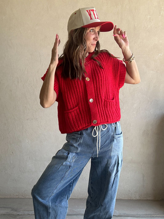 Salty Hat in Red