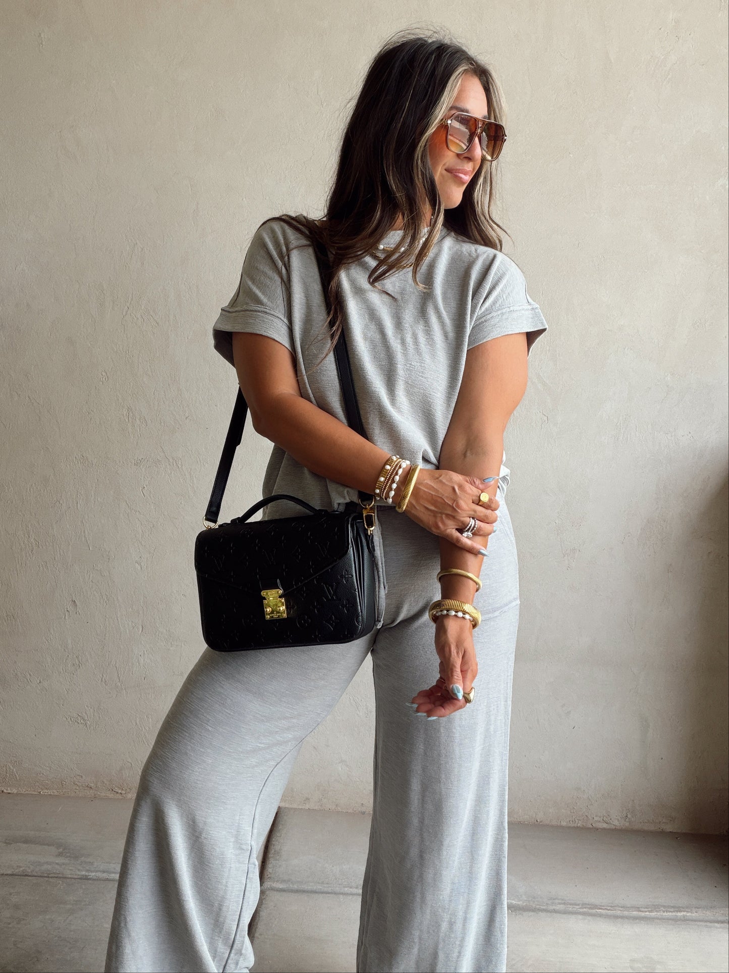 Vanessa Set in Mineral Wash Gray