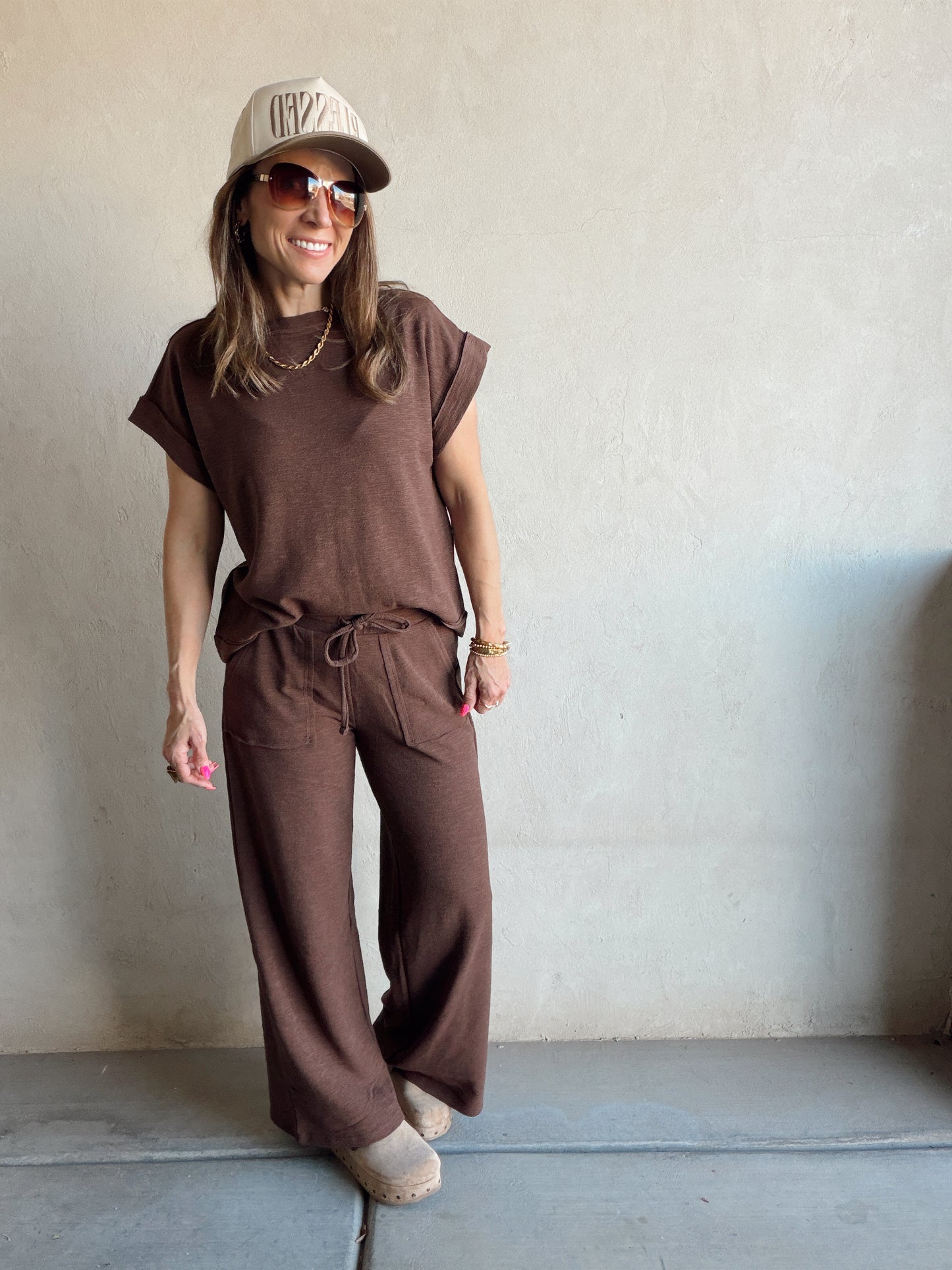 Vanessa Set in Brown