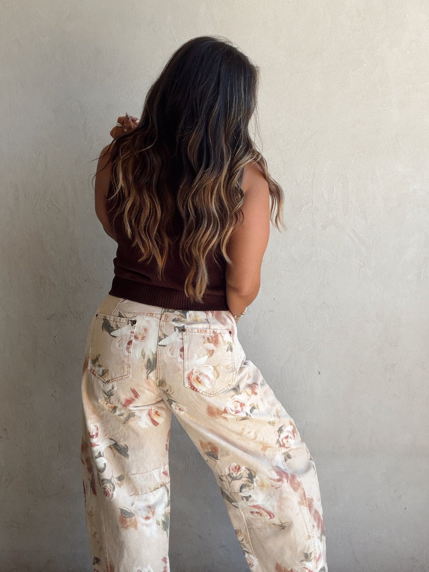 Amanda Vest in Chocolate Brown