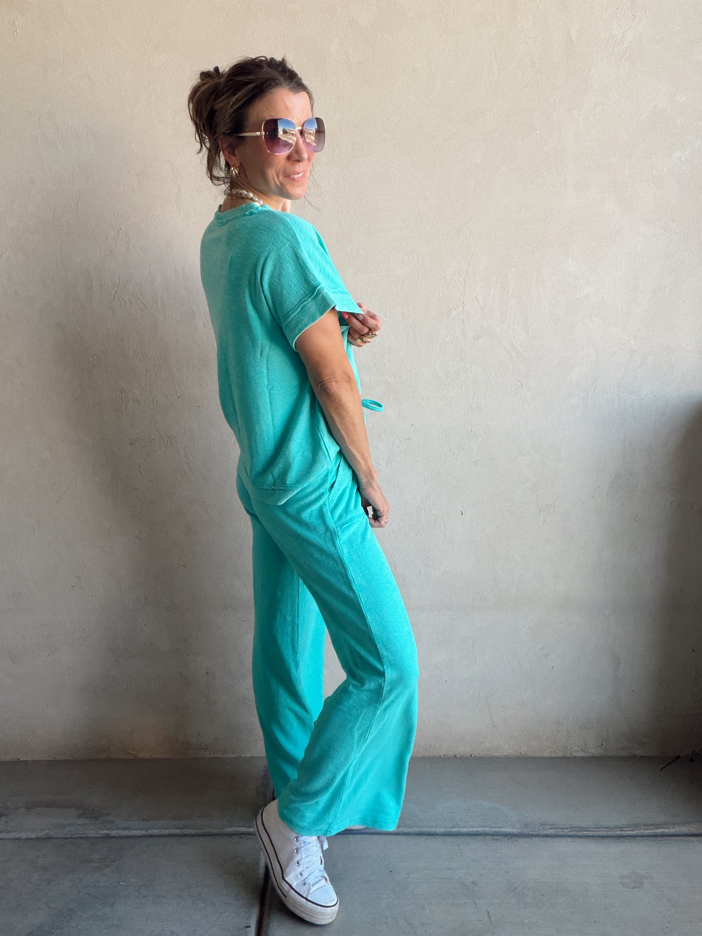 Vanessa Set in Teal