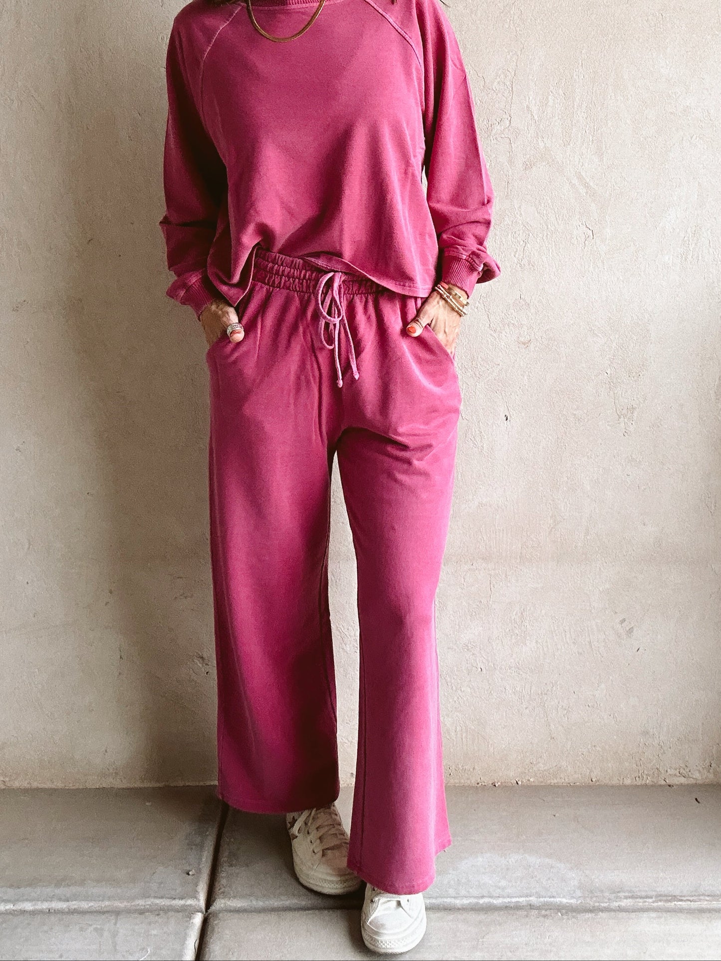 Isla Set in Raspberry