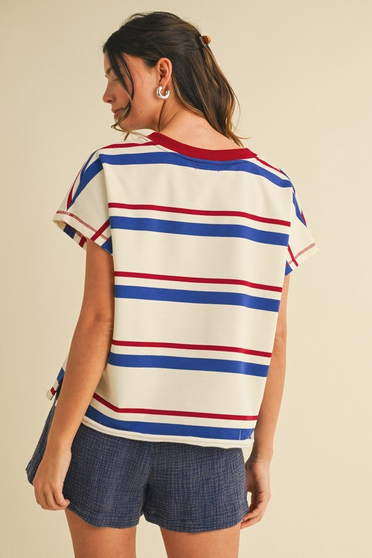 Cambree Striped Tee