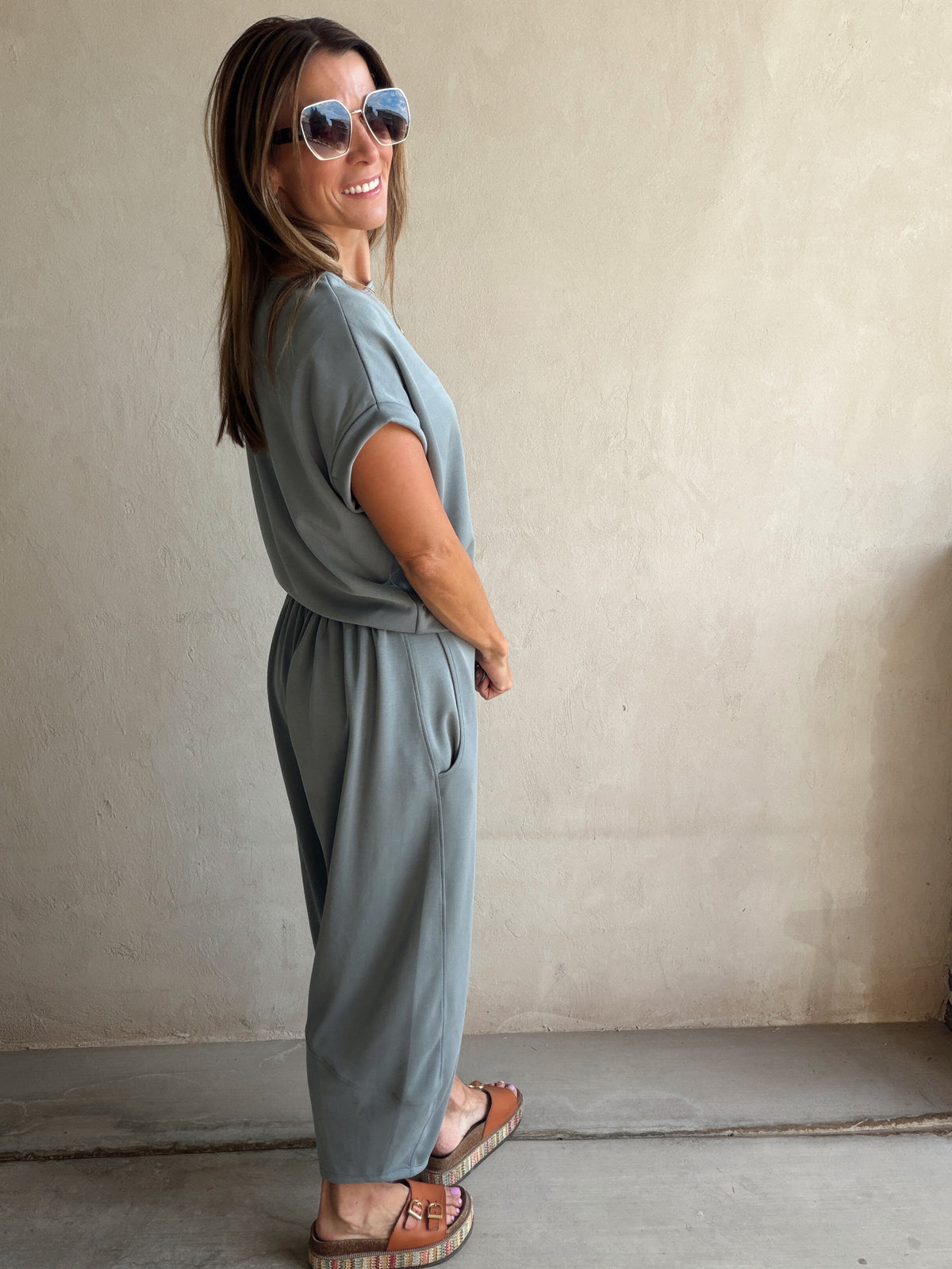 Keri Set in Ash Jade