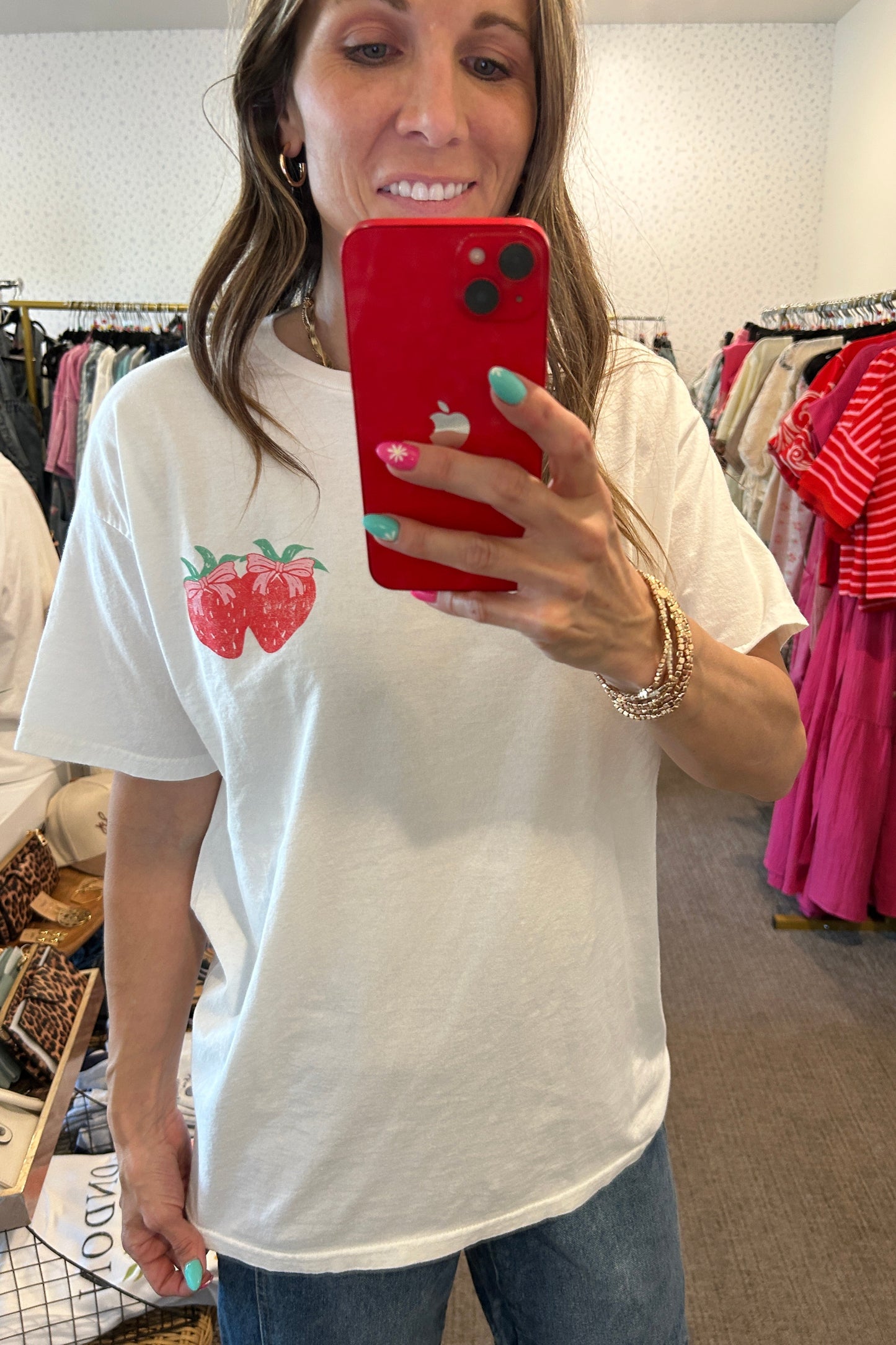 Enjoy the Good Days Tee in White
