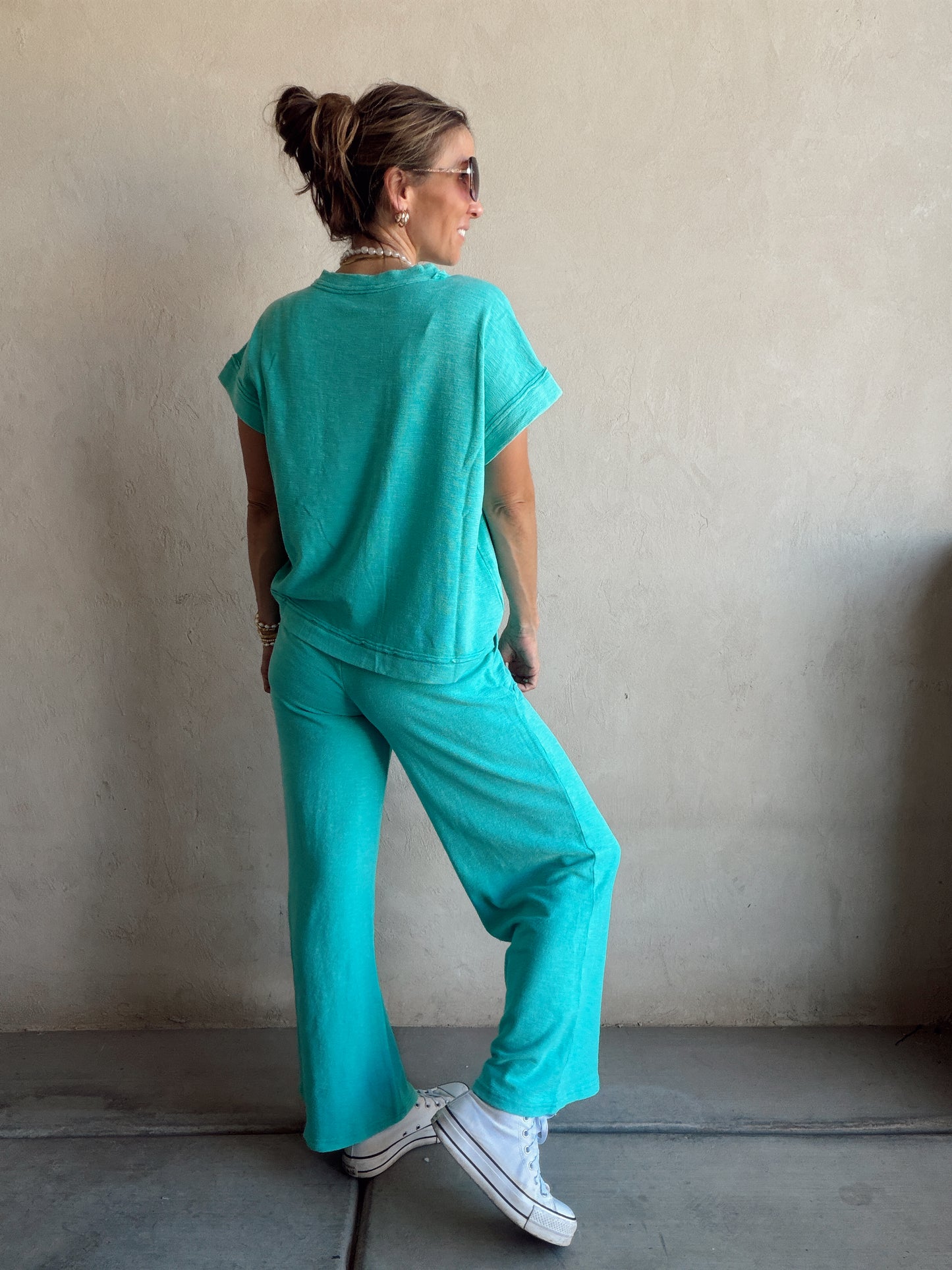 Vanessa Set in Teal