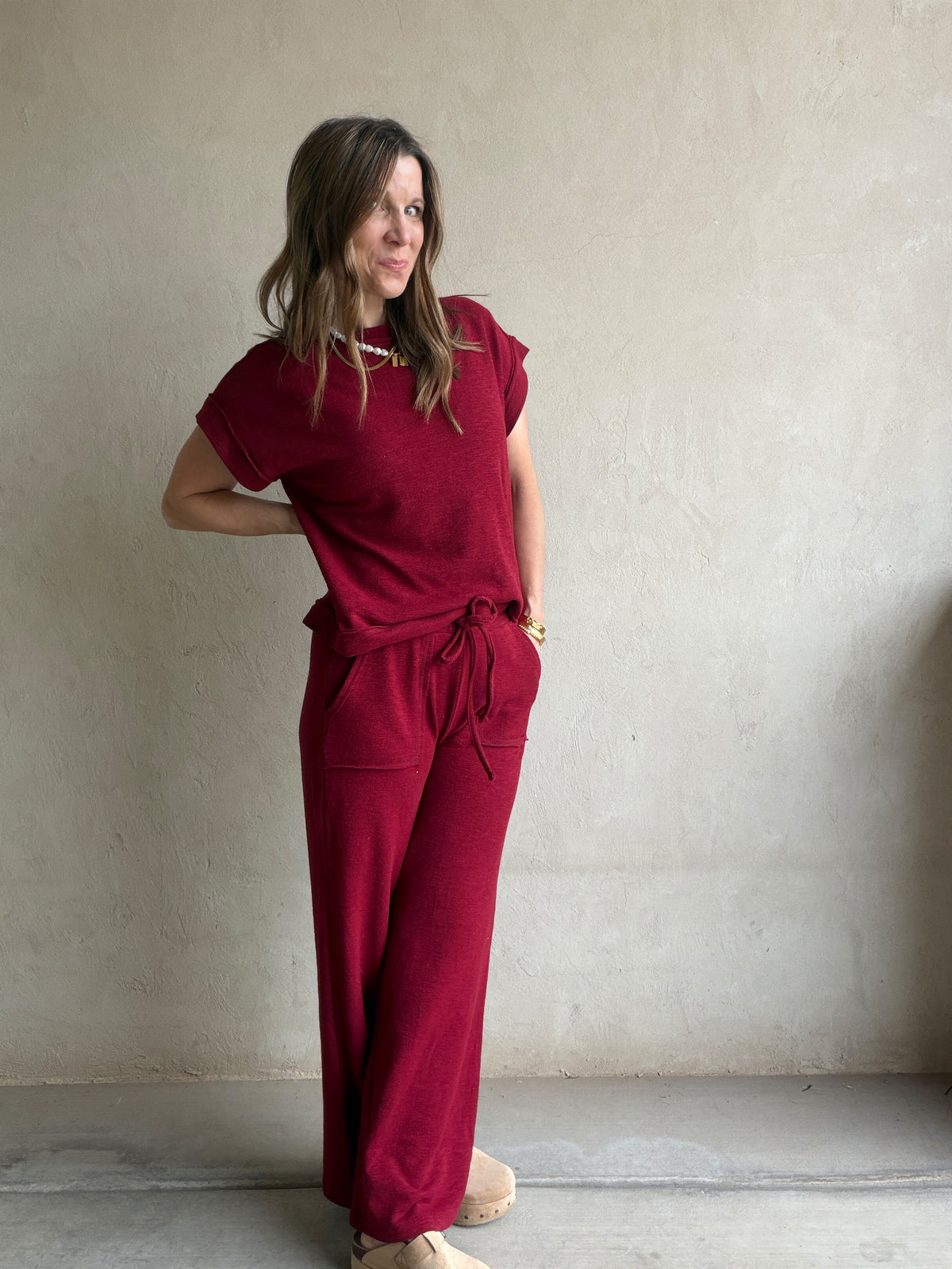 Vanessa Set in Cabernet